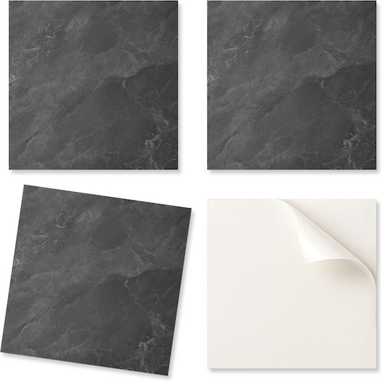 Set of Vinyl Tiles Kitchen Natural Stone Texture 9x30x30 Pcs