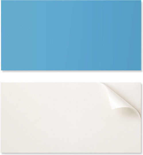 Vinyl Floor Sticker Kitchen Graphics 120x60 Cm Blue