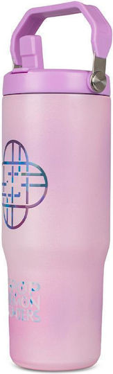 Next K-Pop-Dämonenjäger Rostfreier Stahl Kinder Trinkflasche K-Pop-Dämonenjäger Thermos Mehrfarbig 850ml