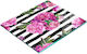 Tulup Glass Pink Chopping Board 60x52cm