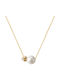 Ekan Halskette mit Perlen & Diamant