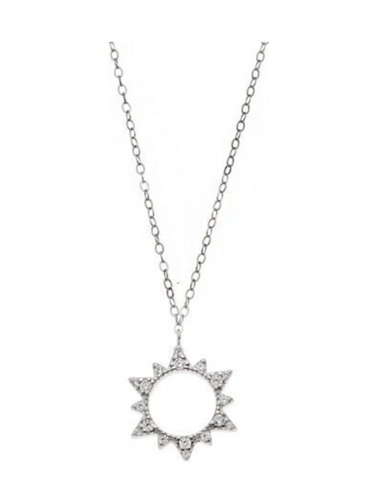 Senza Necklace Made of Silver