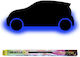 Exterieur Dekorative Autoleuchten Kit Undercar 24" Neon Blau
