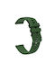 Silicone Strap Dot Wavy Pattern Amazfit Bip 6 46mm Army Green