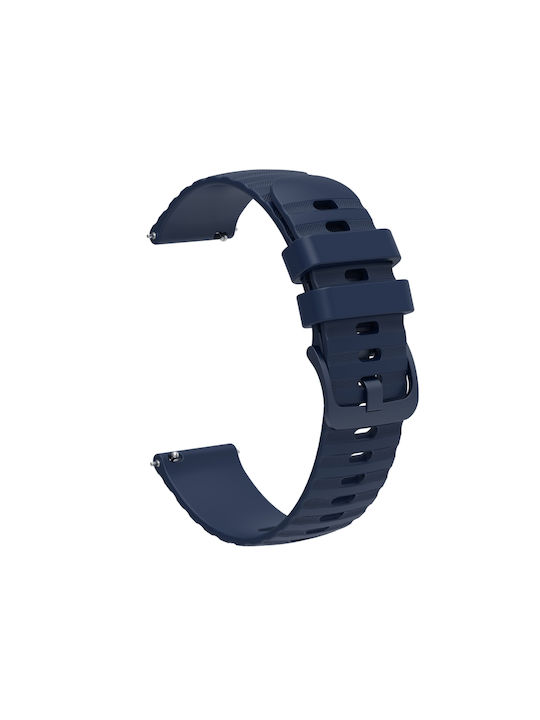 Кайишка от силикон Dot Wavy Pattern Xiaomi Watch S5 46mm Xiaomi Watch 5 47mm Тъмносин