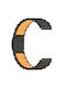 Huawei Watch Ultimate 2/Watch GT Runner 2/Watch GT 6 Pro 46mm Strap Titanium Alloy Rubber Black Orange