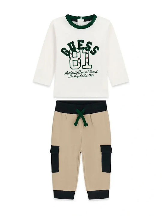 Kids Sweatpants Set White