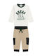 Kids Sweatpants Set White