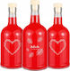 10x Flacoane Tadek 500ml Imprimare Vopsele Lichior Vin