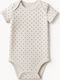 Mother Nest Body Alb Roșu Stele