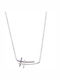 Senza Women's Cross from Silver with Chain