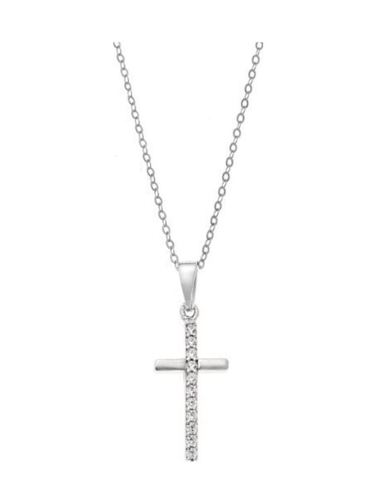 Senza Crucifix Pentru Femei Din Argint Fără Lanț
