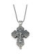 Silver Cross with Chain