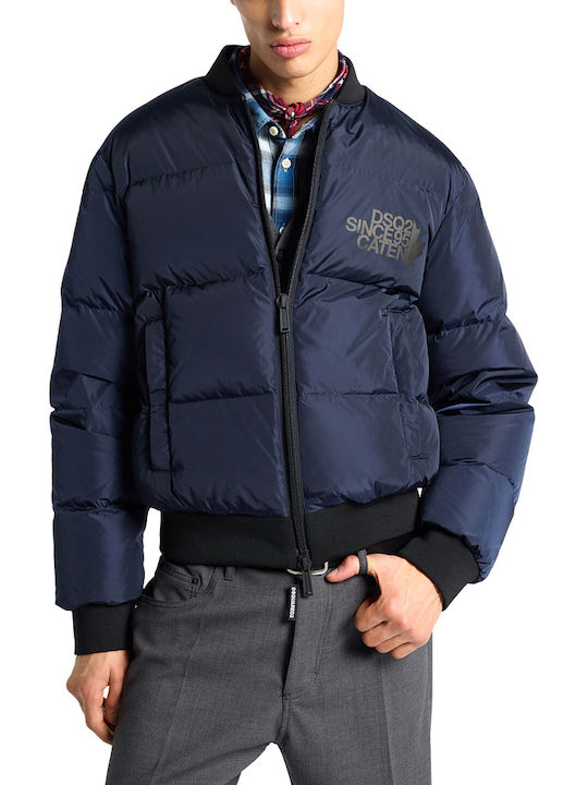 Dsquared2 Puffer Jacket Blue
