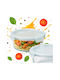 Bimberek Glas-Mittagsbox Weiß 950ml