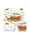 Bimberek Glass White Lunch Box 640ml