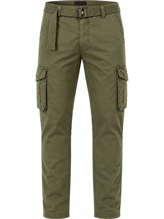 Cargo Trousers in Relaxed Fit Khaki