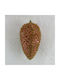 Set of 4 Large Plastic Copper Ball Ornaments 13cm