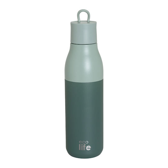 Ecolife Ecolife Thermosflasche Rostfreier Stahl Kunststoff Aluminium BPA-frei 750ml Grüne
