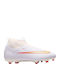 Mercurial MG Kids Soccer Cleats With Molded Studs White