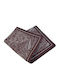 Men's Silky Brown Scarf