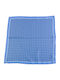 Men's Silky Blue Handkerchief