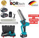 Bortech Battery Pruning Chainsaw Brushless 35V 0.99kg with 10cm Blade