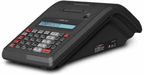 RBS Epia MCR Cash Register with Battery in Black Colour