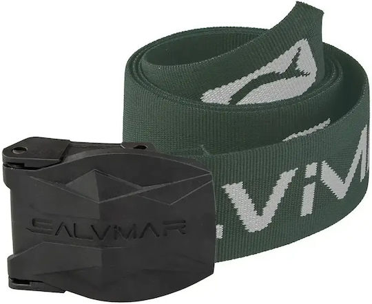 Ζώνη Βαρών Κατάδυσης Πόρπη Ιμάντα Salvimar Cordura Nylon Buckle Belt Military Green Ap017m Λαδί