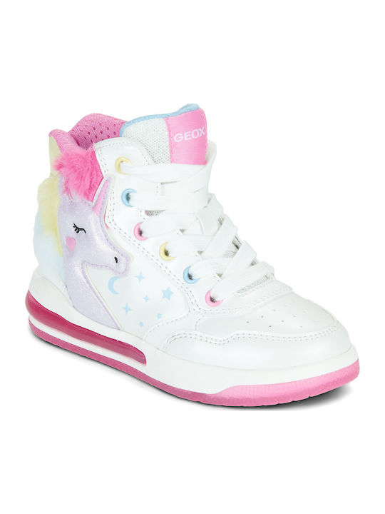Kinder Sneaker Hoch Anatomisch Weiße