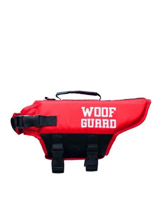 Dog Life Jacket Vest Beeztees Life Jacket Red 40cm