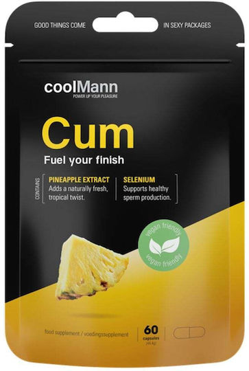 Cobeco Pharma CoolMann Cum Supliment Alimentar Special 60 bucăți Pineapple