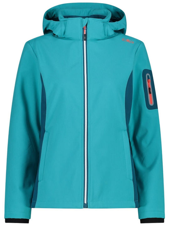 CMP Jachetă de damă Softshell Albastră