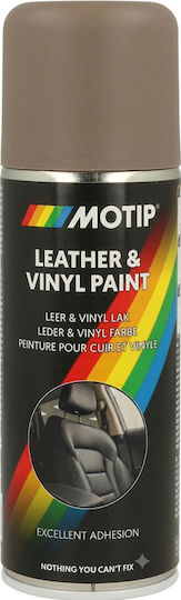 Leather and Vinyl Paint Beige-brown Motip Leather & Vinyl Paint 200ml