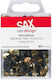 Sax Metal Black Pins 80 Pieces