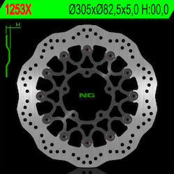 Wave Front Brake Disc Ng Triumph Tiger 800 2010-2018 305x5 Mm