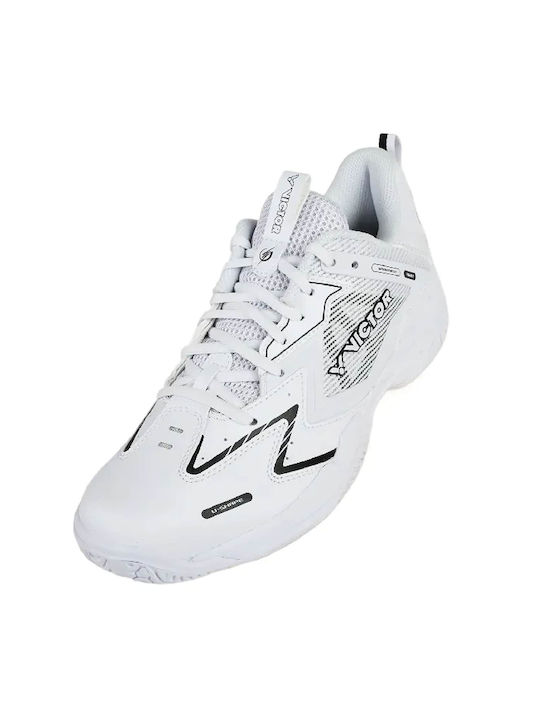 A362LTAC Damen Sportschuhe Badminton Weiße