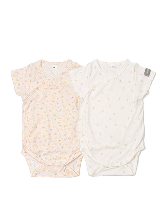 Bamboom Mehrfarbige Baby-Strampler Flowers Mix Bamboom Mehrfarbige Baby-Strampler Flowers Mix
