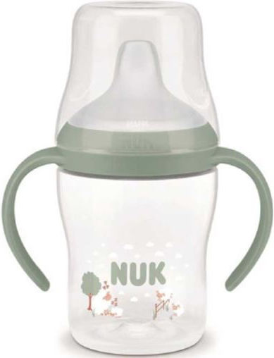 Nuk Детска Чашка от Пластмаса Зеленa 150ml за 6m+