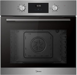Midea Άνω Πάγκου Inox MBO65M80D2-X