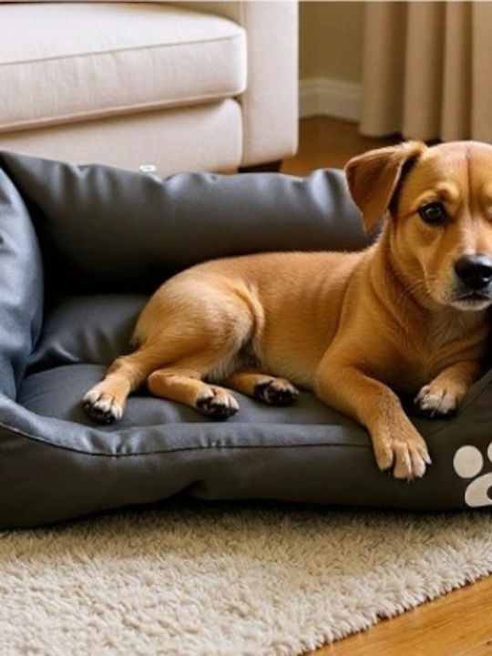 Denik Pets Καναπές Κρεβάτι Σκύλου Μαύρος 95x72εκ.