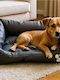 Denik Pets Καναπές Κρεβάτι Σκύλου Μαύρος 95x72εκ.