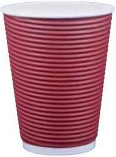 Disposable Double Wall Burgundy Cup 240ml