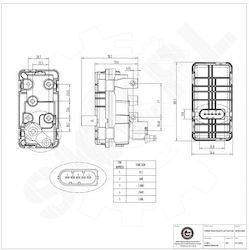 Βαλβίδα Στροβίλου Nissan Murano 144113xn1a
