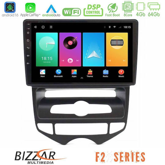 Bizzar Car Audio System for Hyundai ix20 2010-2020 with A/C (Bluetooth/USB/WiFi/GPS/Apple CarPlay/Android Auto) with 10" Touch Screen