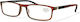 Optosquad Reading Glasses +3.00 In Brown Colour WG8735-3