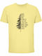 T-shirt Unisex " Into Forest I Go To Lose My Mind " Light Yellow