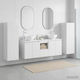 vidaXL Bathroom Vanity Unit Without Sink W33xD34.5xH100cm White