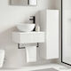 vidaXL Bathroom Vanity Unit Without Sink W33xD34.5xH100cm White