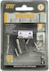 Cabinet Hinge Flat 1" Set 12 Packs 2 Pieces 205701 6932689205701